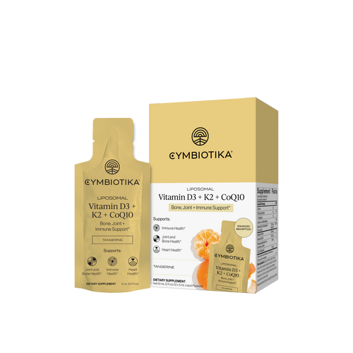 Liposomal Vitamin D3 + K2 + CoQ10 12-Pack Starter Kit