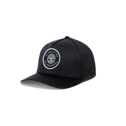 Cymbiotika Patch Performance Snapback - Black/White